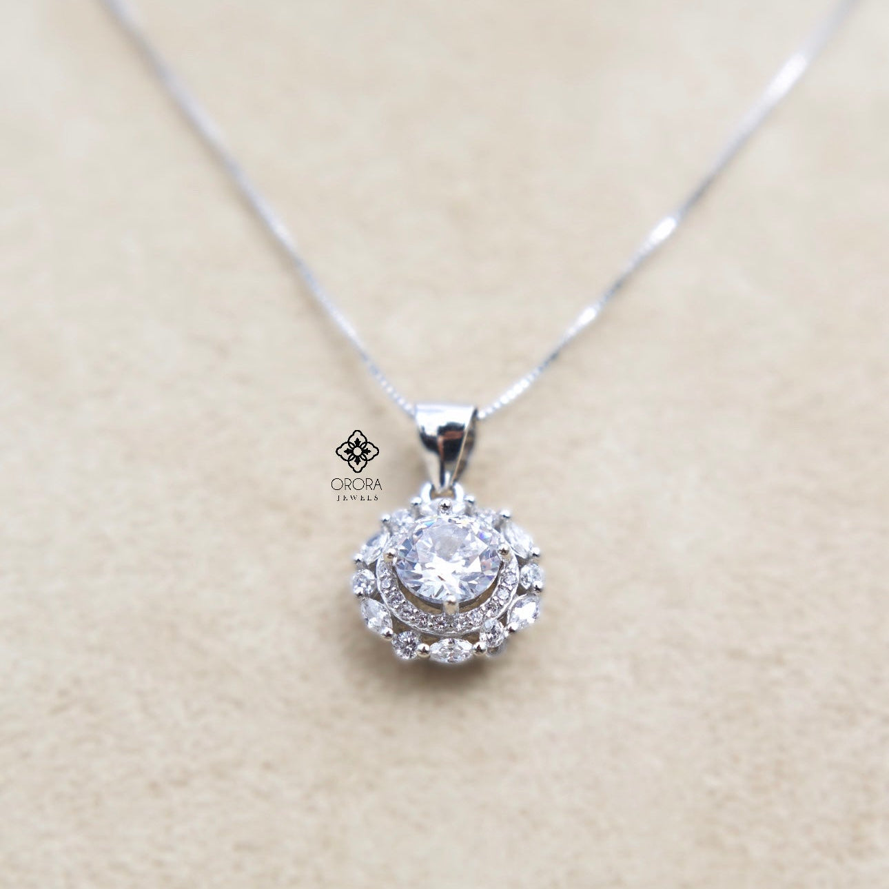 Studded Zircon Circle