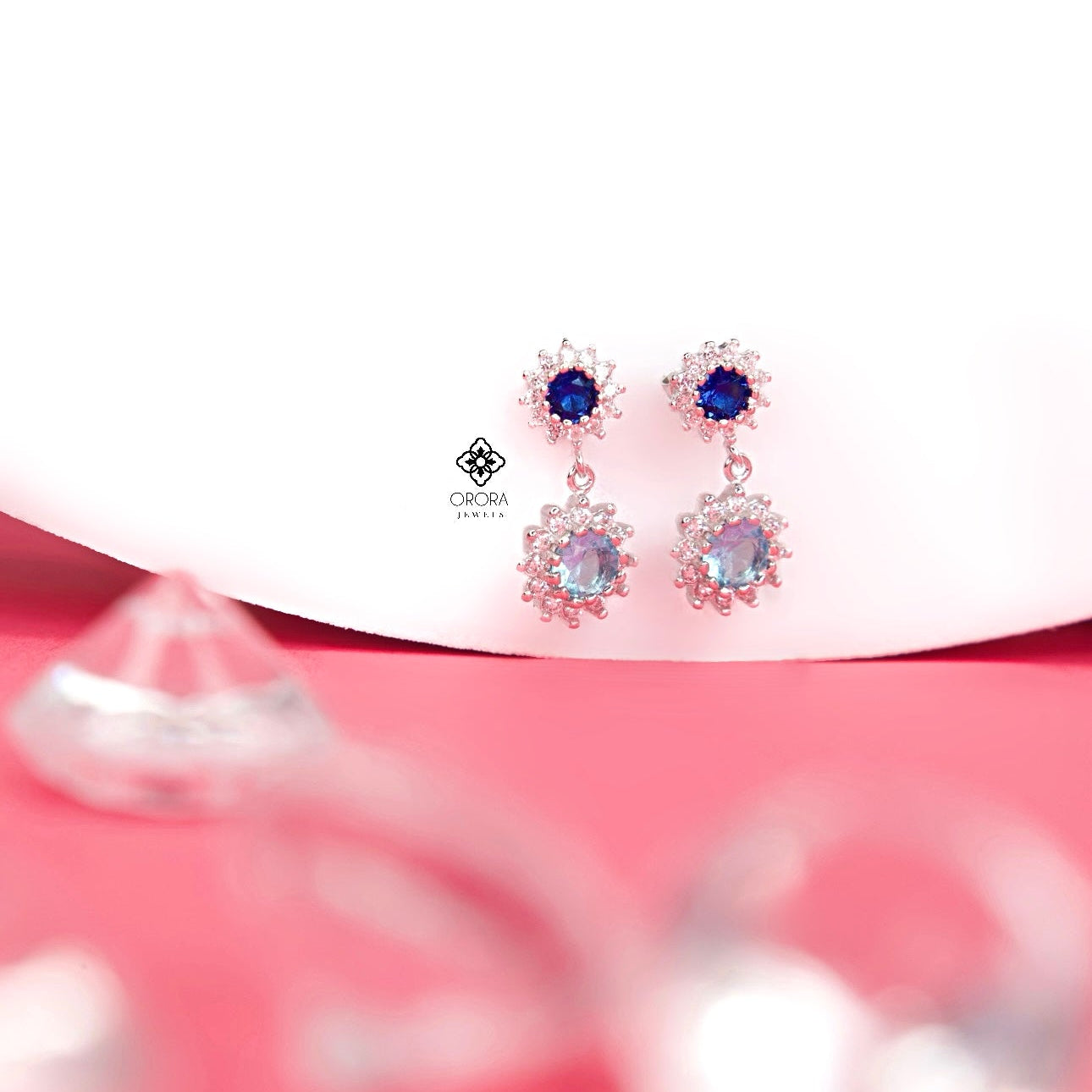 Studded Shades of Blue