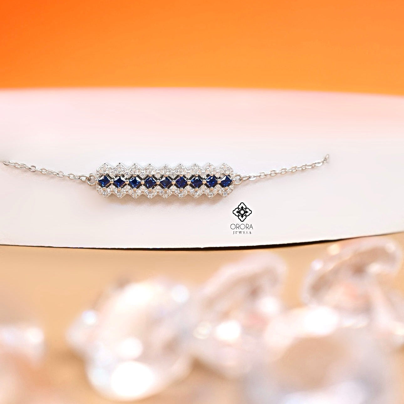 Dark Blue Creative Design Bracelet